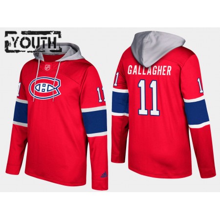Kinderen Montreal Canadiens Brendan Gallagher 11 N001 Hoodie Sawyer